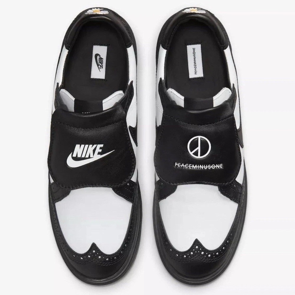 NIKE X PEACEMINUSONE KWONDO 1 PANDA Yin-Yang DRAGON DH2482-101 Size 13